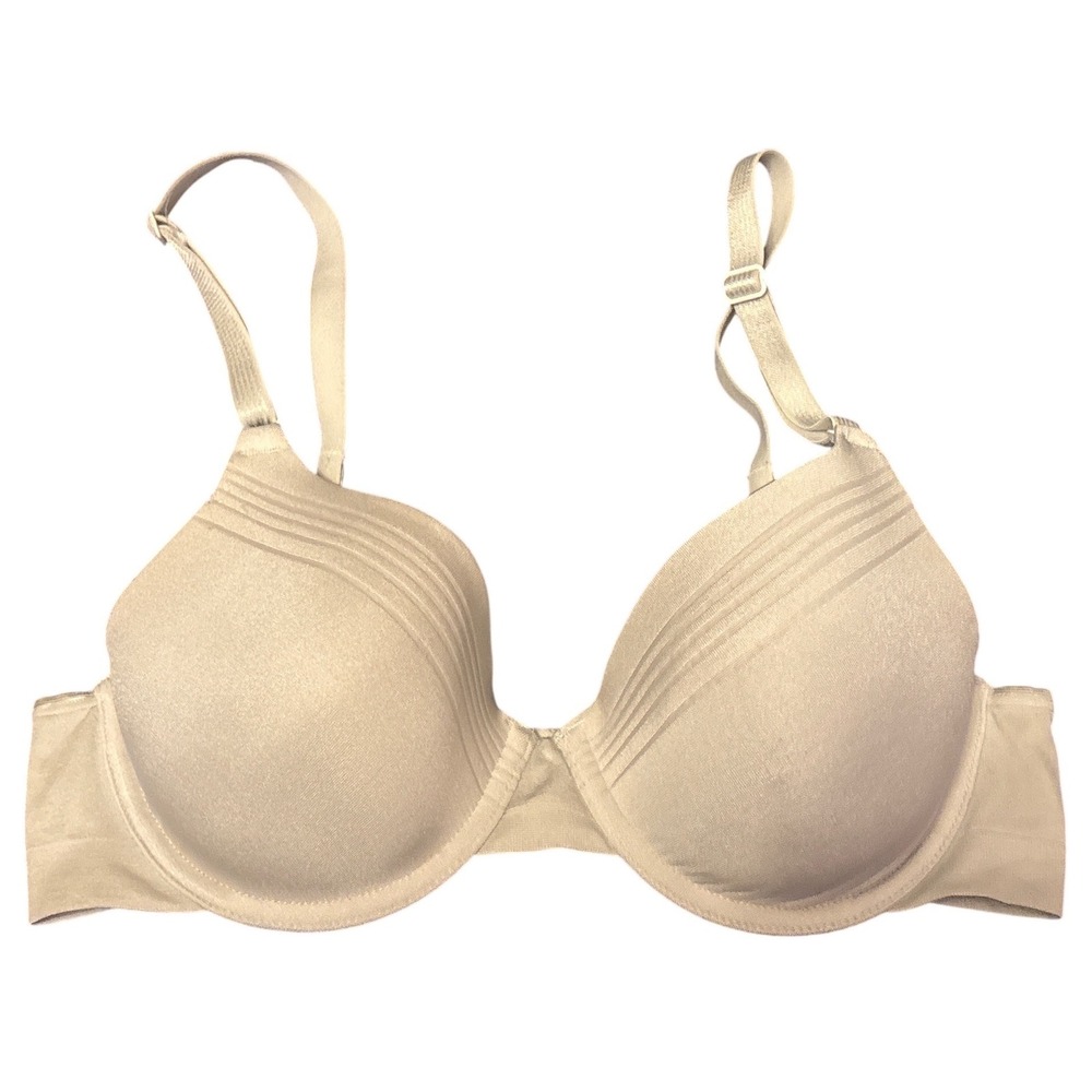 Warners White Underwire T-Shirt Bra 34B